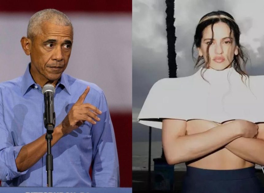 Obama incluye a Rosalía, Manuel Turizo y Lady Gaga en su lista de favoritos de 2025