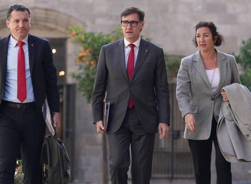 El Govern de Illa aprobará este martes la prórroga técnica de los presupuestos para el año 2026