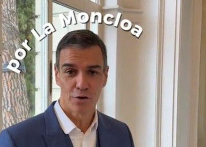 Sánchez enseña La Moncloa «en plan Isabel Preysler»: «En la Sala del Reloj pasaron muchas cosas»