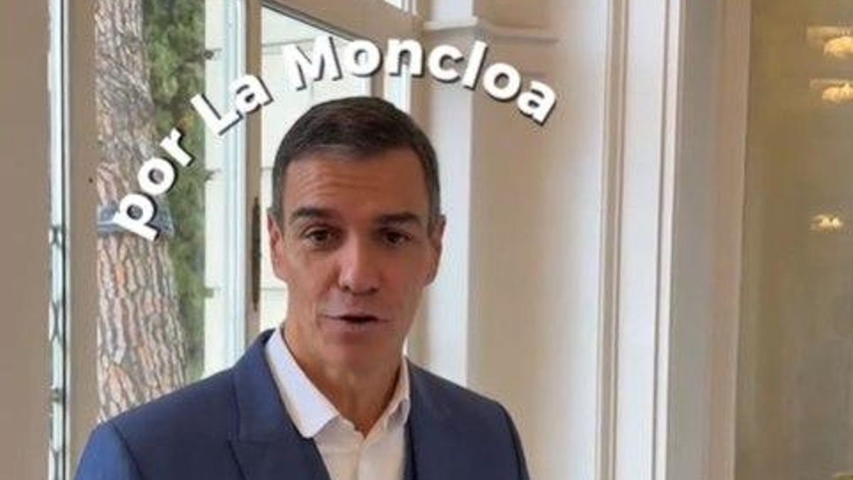 Sánchez enseña La Moncloa «en plan Isabel Preysler»: «En la Sala del Reloj pasaron muchas cosas»