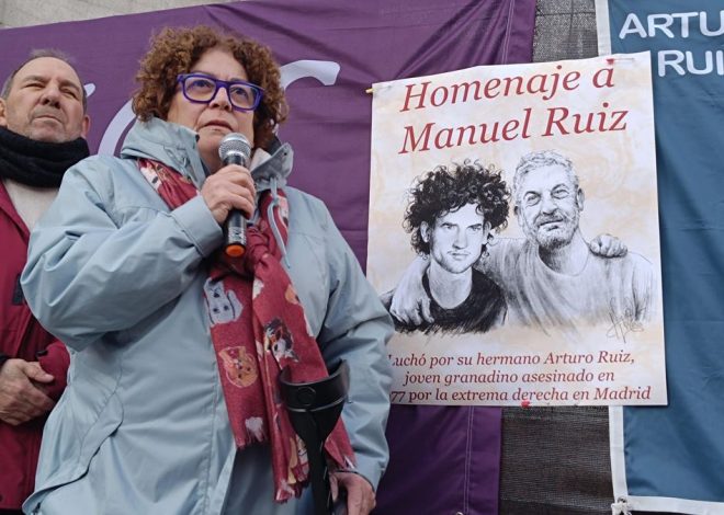 Los soldados de la memoria recuerdan a Arturo Ruiz 49 años después: “Los asesinos tenían el consentimiento del Gobierno”