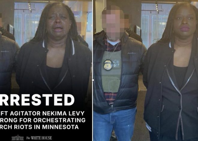 La Casa Blanca difunde una foto manipulada de una detenida en una protesta contra el ICE para hacer creer que estaba llorando