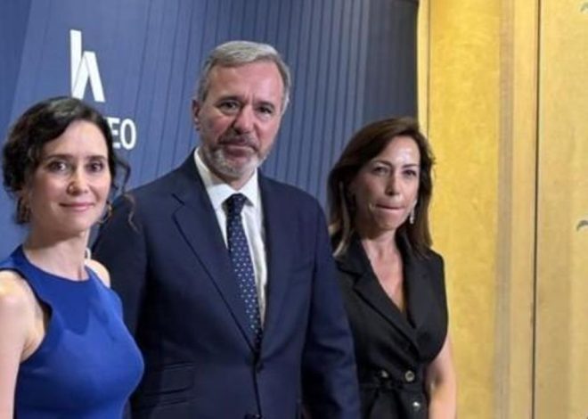 Ayuso se suma a la campaña aragonesa del PP con mítines y «cañas gratis» en una discoteca de Zaragoza