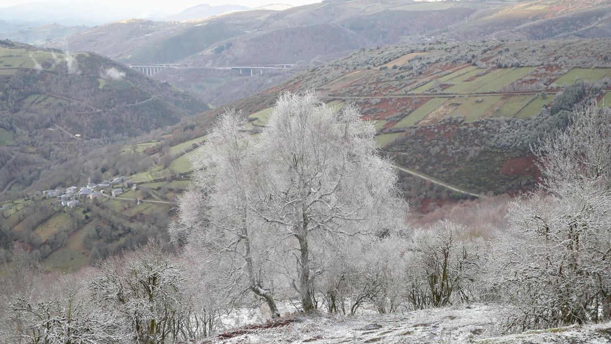 Lunes de lluvia, nieve y frío por la borrasca Francis en la víspera de Reyes
