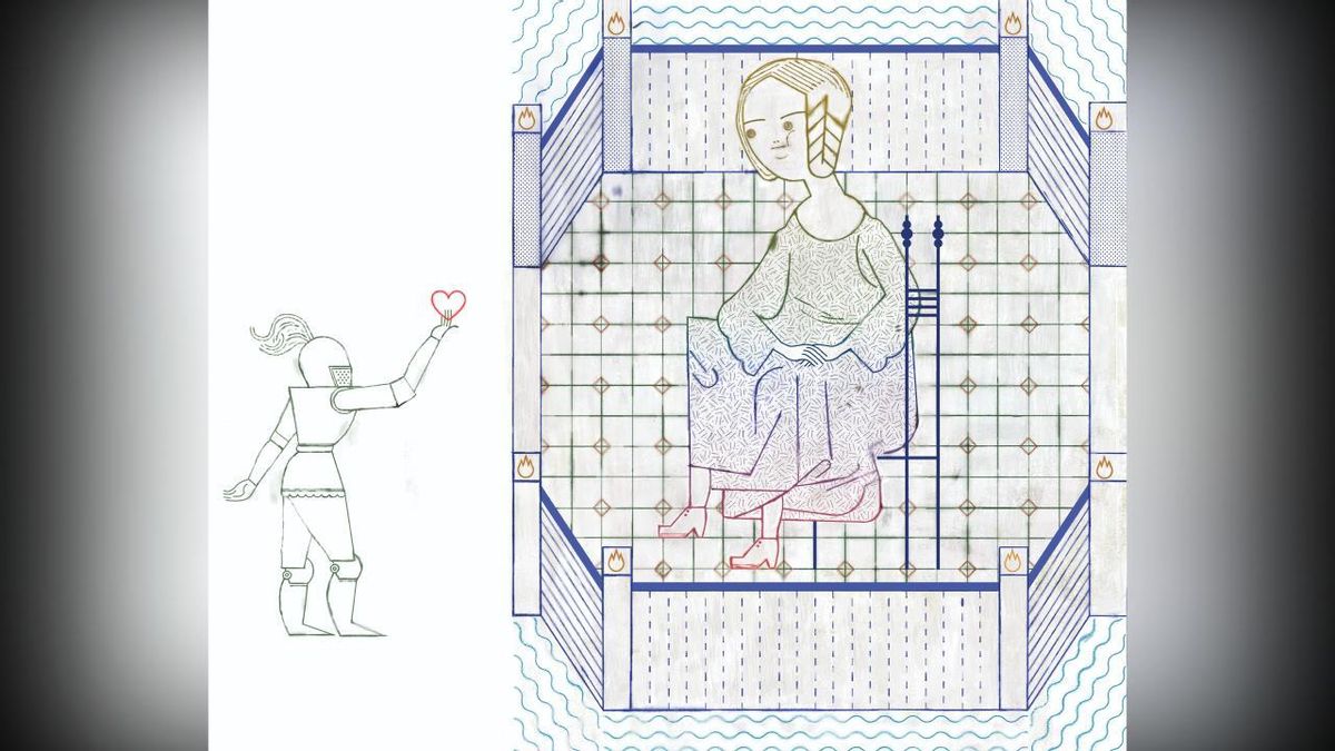 ¿Dónde están los caballeros?