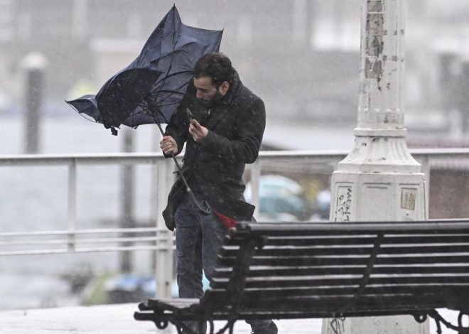 La borrasca Goretti no frena el fin de semana con aviso en hasta once comunidades por nevadas y viento fuerte litoral