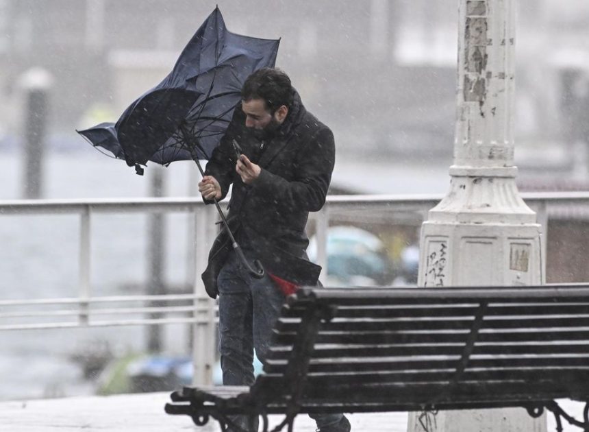 La borrasca Goretti no frena el fin de semana con aviso en hasta once comunidades por nevadas y viento fuerte litoral