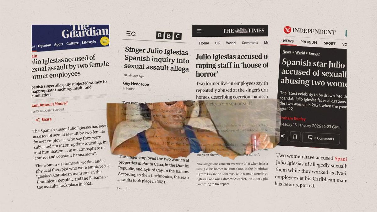 La prensa internacional reacciona a la investigación de elDiario.es: “Julio Iglesias cae de su pedestal”