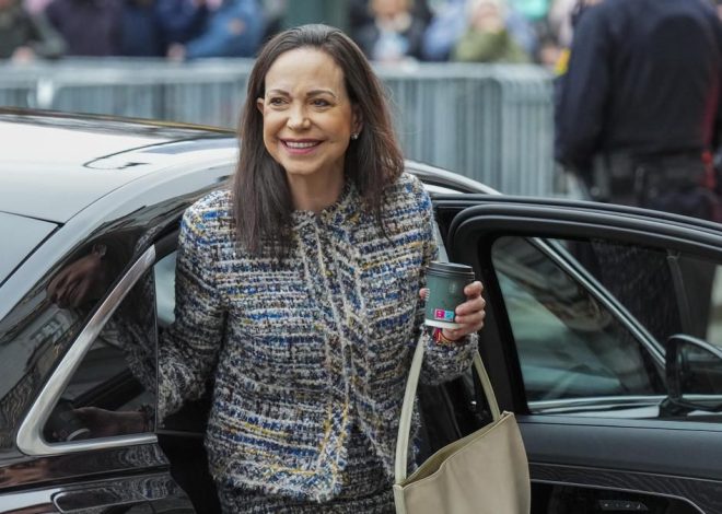 La opositora María Corina Machado celebra la intervención militar de EEUU en Venezuela: «Estamos listos para tomar el poder»