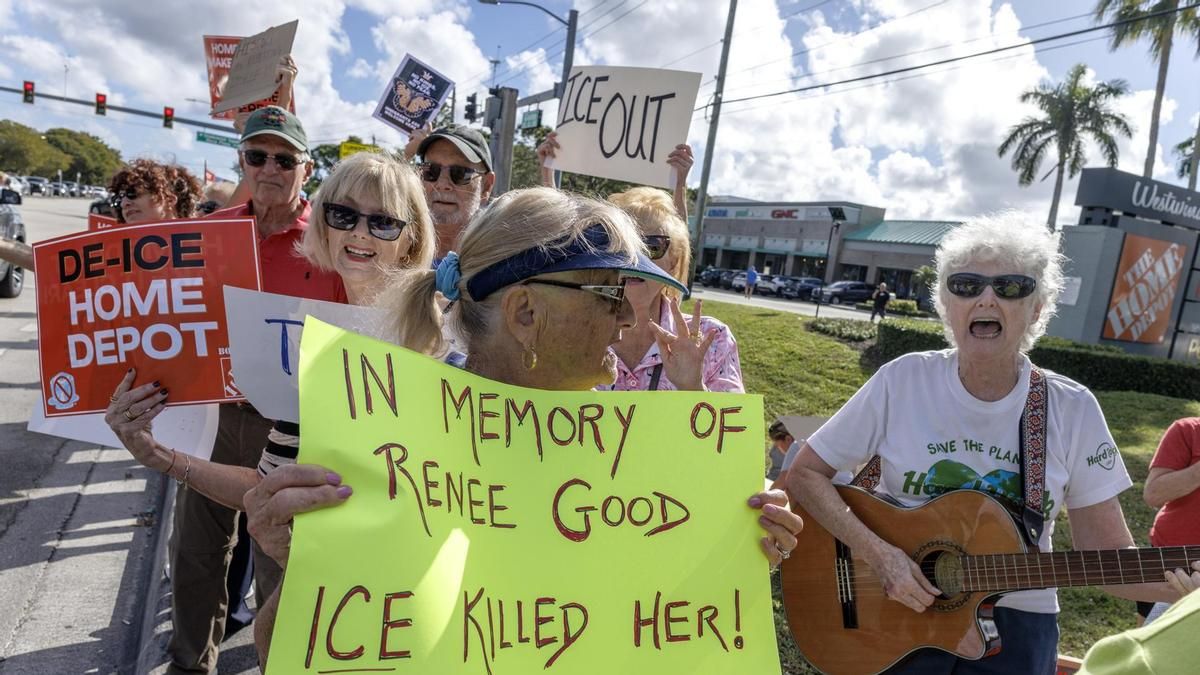 Cientos de concentraciones por todo Estados Unidos protestan contra las redadas del ICE