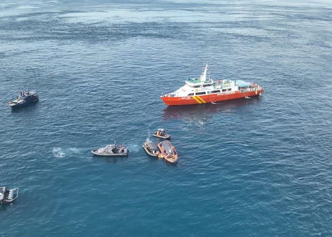Localizan otro cuerpo y el barco en el que naufragó la familia española en Indonesia