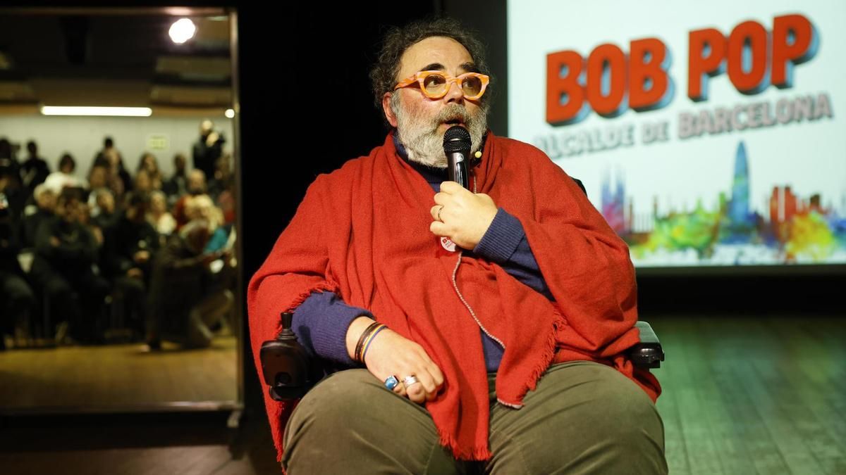 Bob Pop lanza su candidatura para las primarias de los Comuns en Barcelona: «Aunque haga coña, esto va muy en serio»