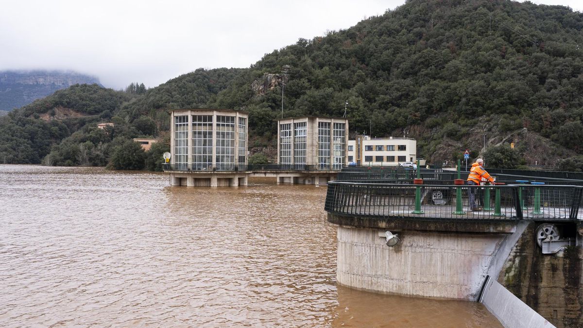 Los temporales en Catalunya dejan embalses llenos dos años después de la sequía y garantizan agua hasta 2027