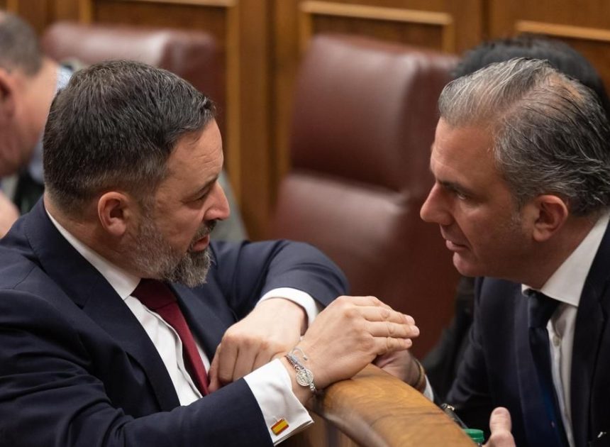 Vox retira a Ortega Smith la portavocía de la Comisión de Justicia del Congreso tras sacarle de la Ejecutiva