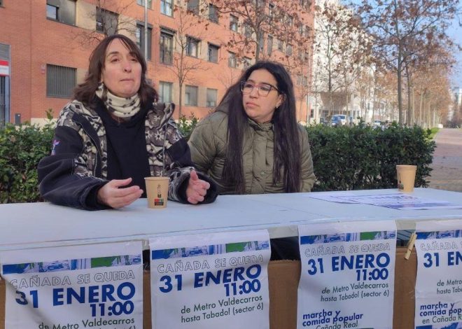 Manifestarse por Cañada Real en defensa de todo Madrid: «La gente no accede a la vivienda, va a volver la autoconstrucción»