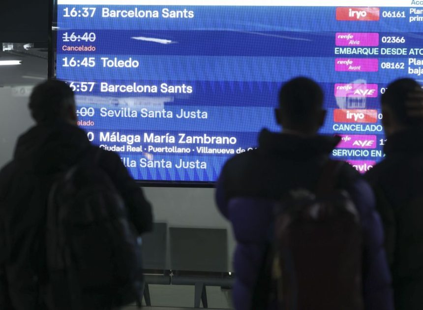 Adif mantiene la limitación de velocidad en varios puntos de las líneas entre Madrid y Barcelona y entre la capital y Valencia