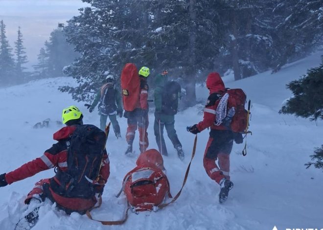 Rescatados tres montañeros en el Moncayo tras la caída de un alud