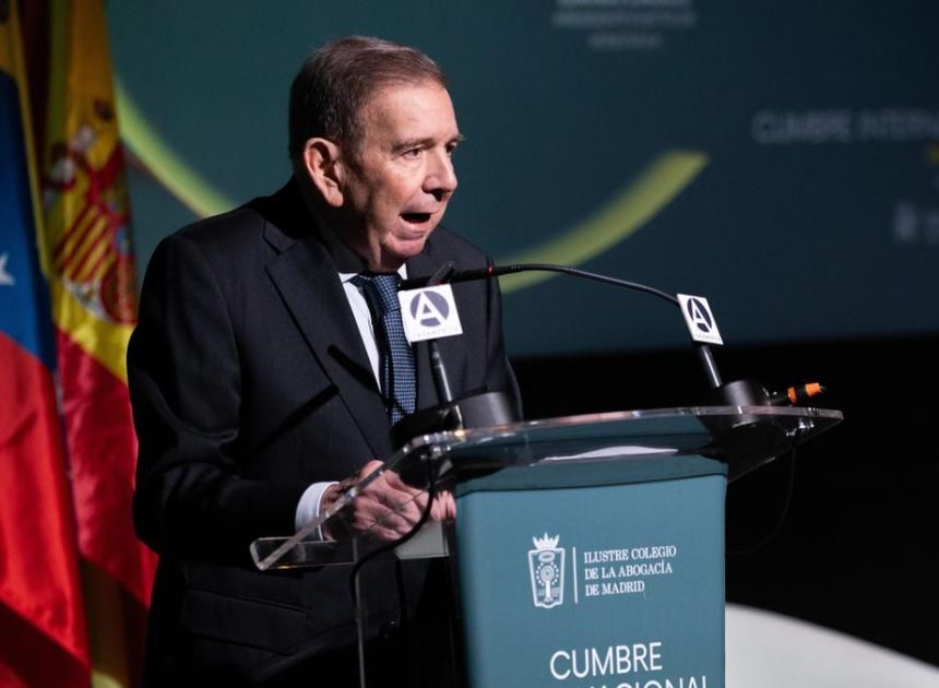 Edmundo González reaparece para exigir la libertad «inmediata e incondicional» de los presos políticos venezolanos