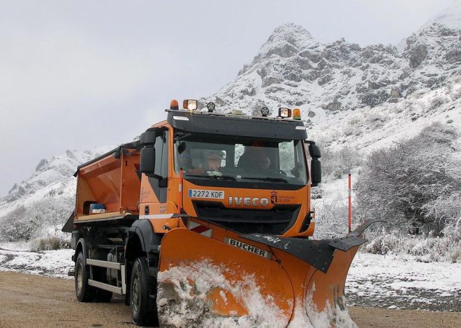 Nieve y frío en la Comunidad de Madrid en la víspera de Reyes