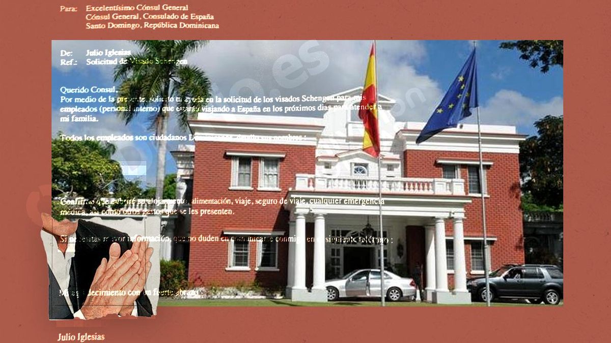 Julio lglesias trasladó a España a varias empleadas con un visado de turista, sin contrato y con sueldos de 340 euros