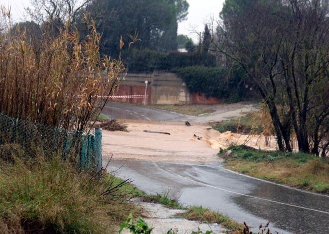 La Generalitat suspende la actividad escolar en gran parte de la provincia de Girona por el temporal de lluvias