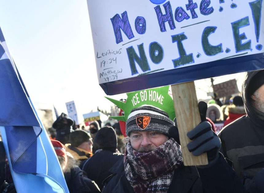 Una ola de protestas recorre EEUU contra los asesinatos de Minneapolis y la represión migratoria de Trump