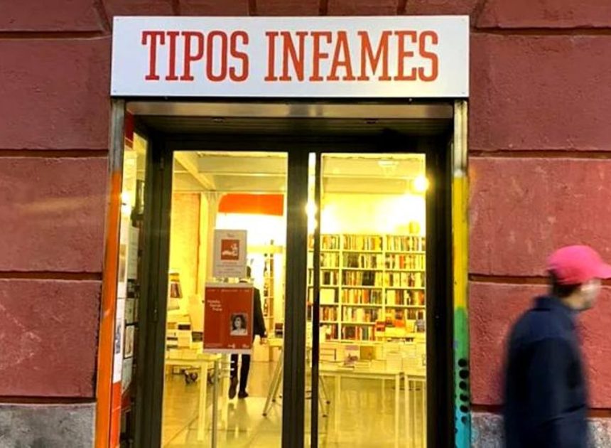 Alarma en las librerías madrileñas por el cierre de Tipos Infames, que revuelve al sector y provoca una cascada de críticas