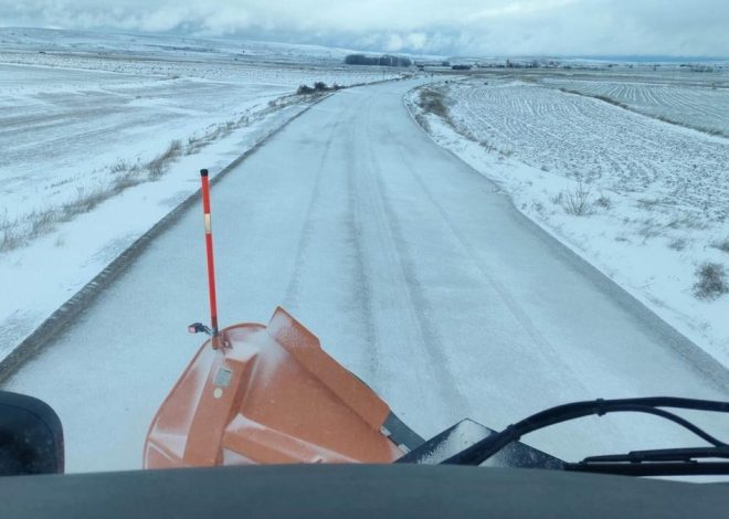 La borrasca Ingrid provoca problemas de circulación en las provincias de Huesca y Teruel con cadenas y vías cortadas