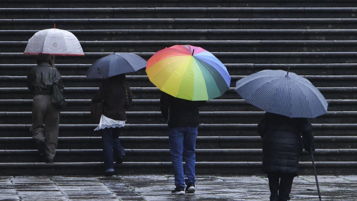 La Aemet anticipa un final de semana marcado por las lluvias y el frío intenso