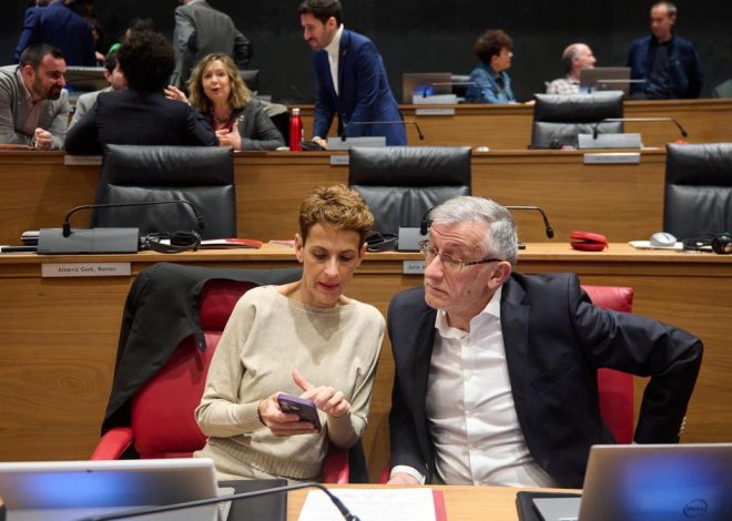 Crisis de Gobierno en Navarra: Chivite relevará al vicepresidente Taberna y a la consejera López