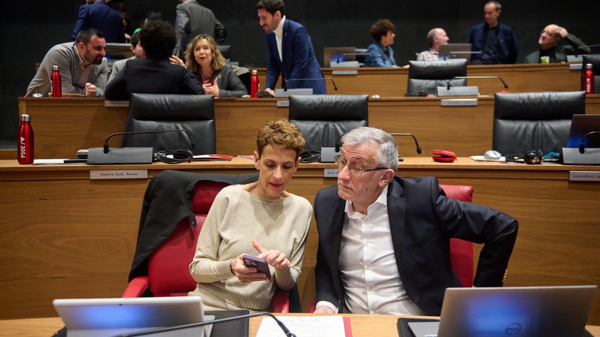 Crisis de Gobierno en Navarra: Chivite relevará al vicepresidente Taberna y a la consejera López