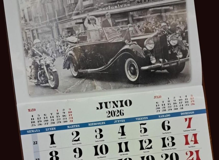 Ponga un Franco en su cocina: el dictador protagoniza el mes de junio de un calendario de 2026
