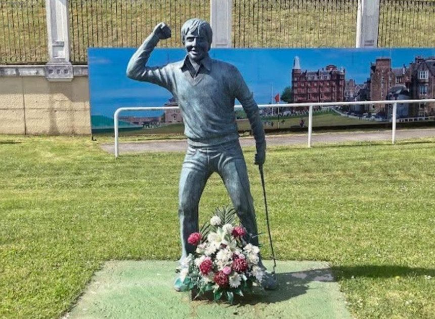 La Guardia Civil recupera la estatua robada de Severiano Ballesteros