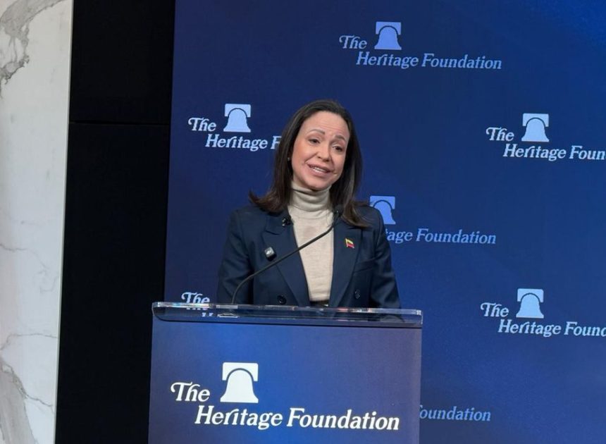 María Corina Machado se muestra confiada «en una transición estable y ordenada» tras el espaldarazo de Trump a Delcy Rodríguez