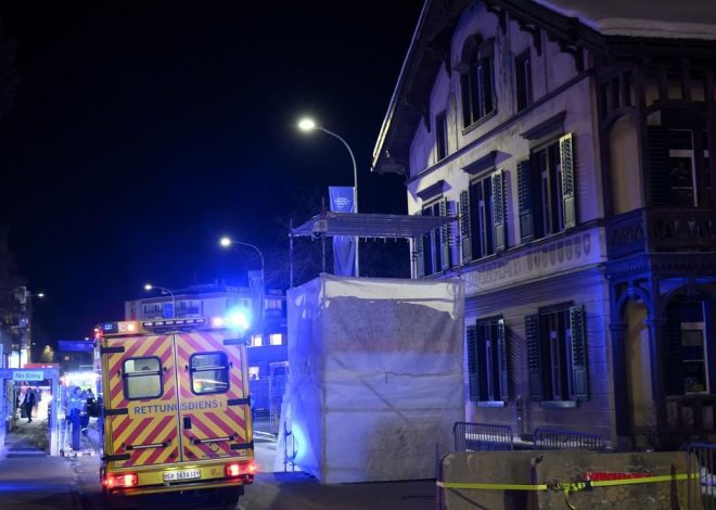 La Organización del Foro de Davos confirma un incidente «relacionado con humo» sin consecuencias