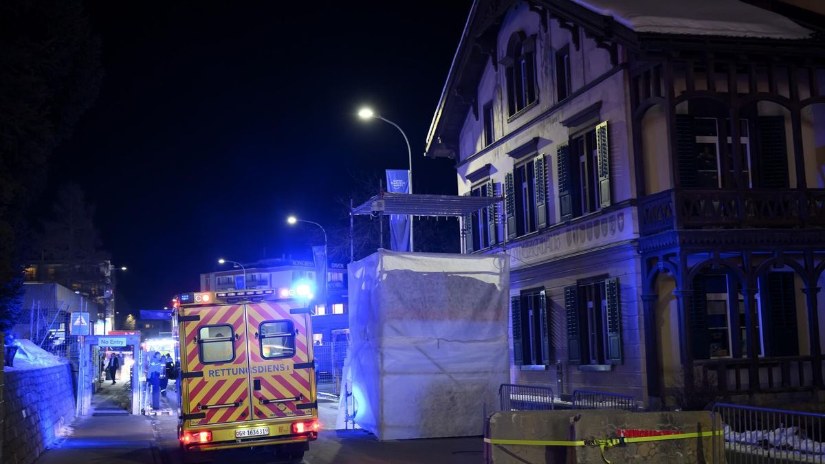 La Organización del Foro de Davos confirma un incidente «relacionado con humo» sin consecuencias