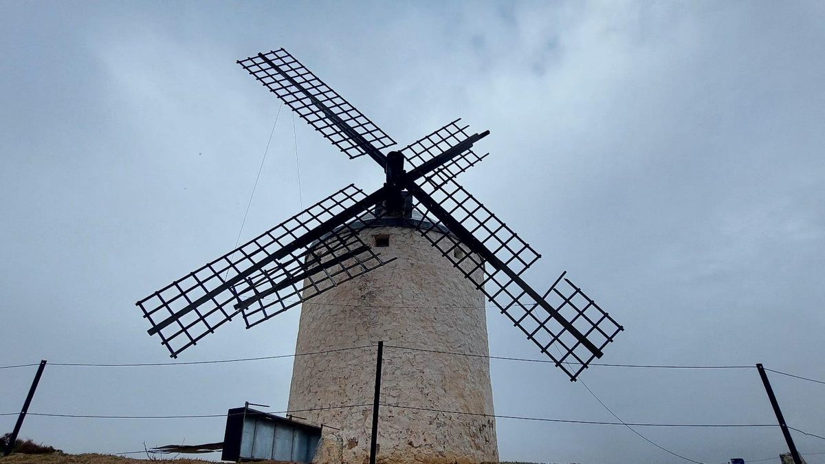 El temporal daña los molinos de Consuegra, icono quijotesco de Castilla-La Mancha