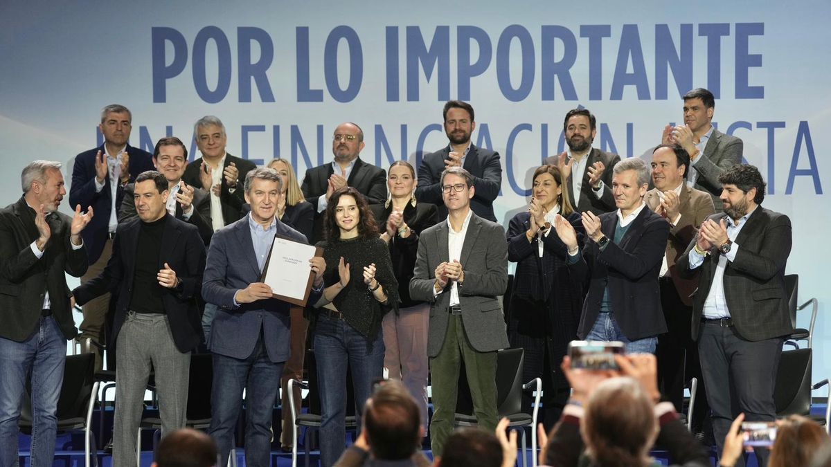 La propuesta del PP para la financiación autonómica: ninguna cifra, ataques a Sánchez y guiños a Aragón