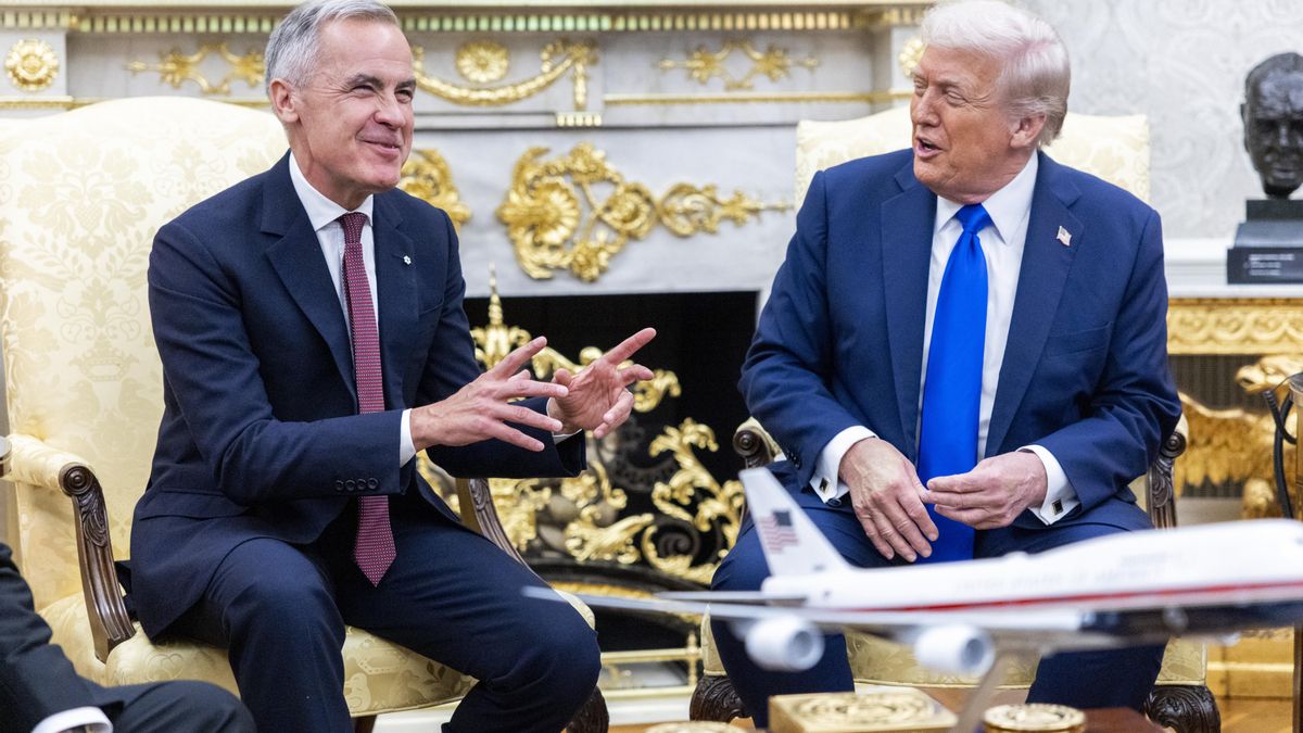 Trump eleva su bronca con Carney y amenaza a Canadá con aranceles del 50% sobre los aviones
