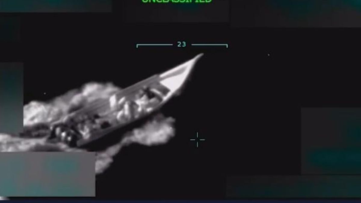 EEUU usó un avión camuflado como civil en su primer ataque con 11 muertos contra una supuesta narcolancha en el Caribe