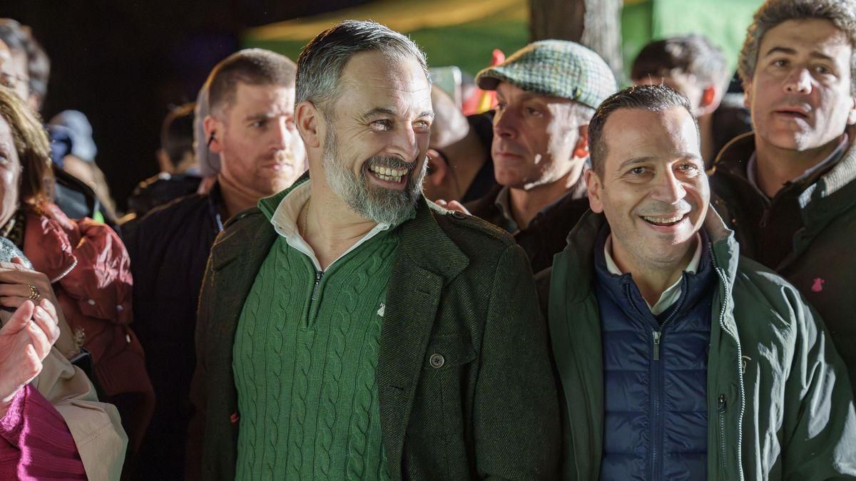 Abascal afirma que Vox entrará en el Gobierno de Extremadura con una vicepresidencia y varias consejerías