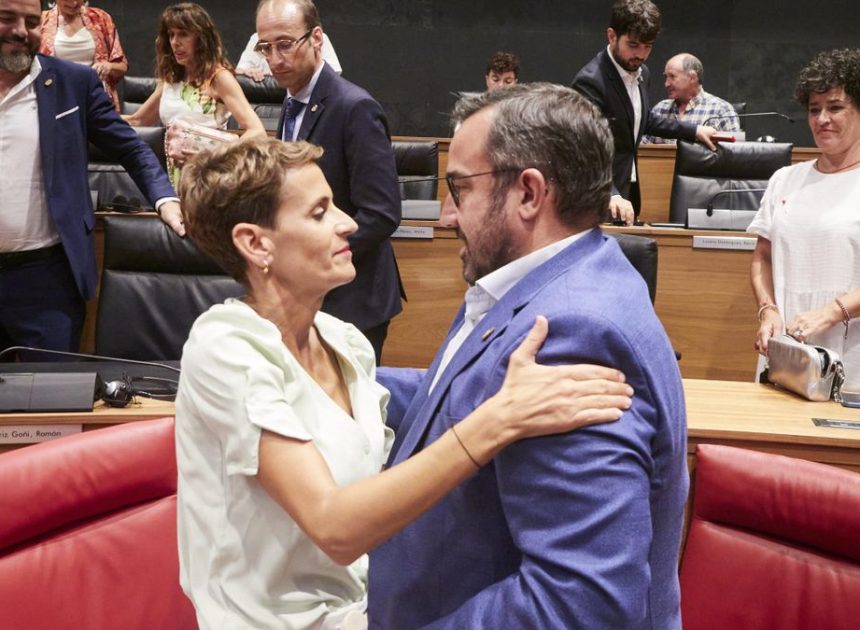 Chivite repesca a Javier Remírez como vicepresidente dos años y medio después para completar la legislatura