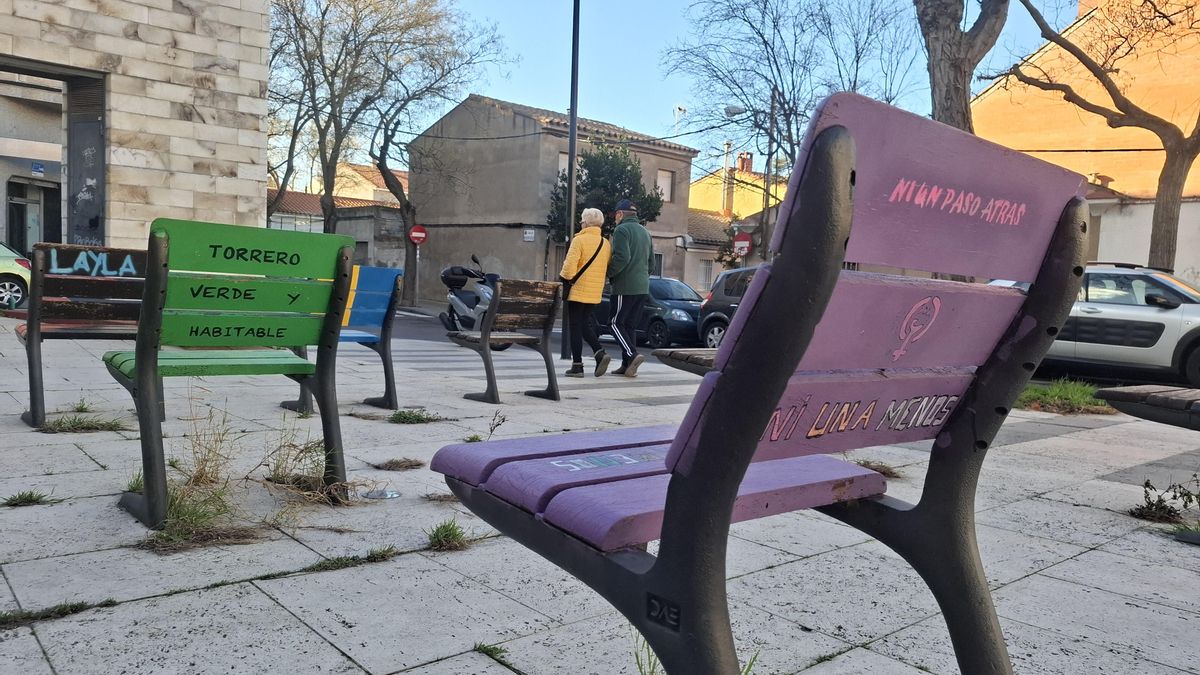 El olvido de un barrio en la Zaragoza de las luces de Natalia Chueca: «Prometen mucho pero luego nada. Nos ningunean»