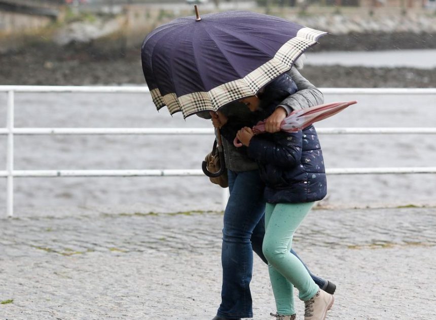 El temporal se recrudece este miércoles con un bajón térmico, lluvias, nieve y fuertes rachas de viento