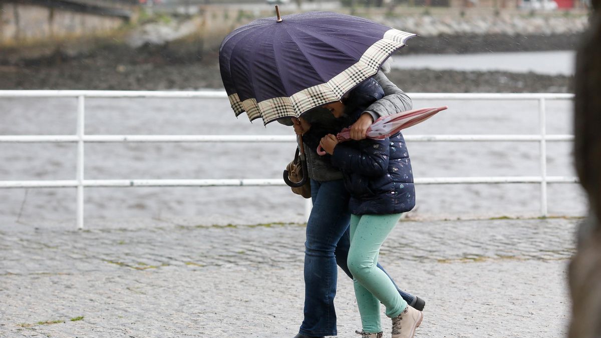 El temporal se recrudece este miércoles con un bajón térmico, lluvias, nieve y fuertes rachas de viento