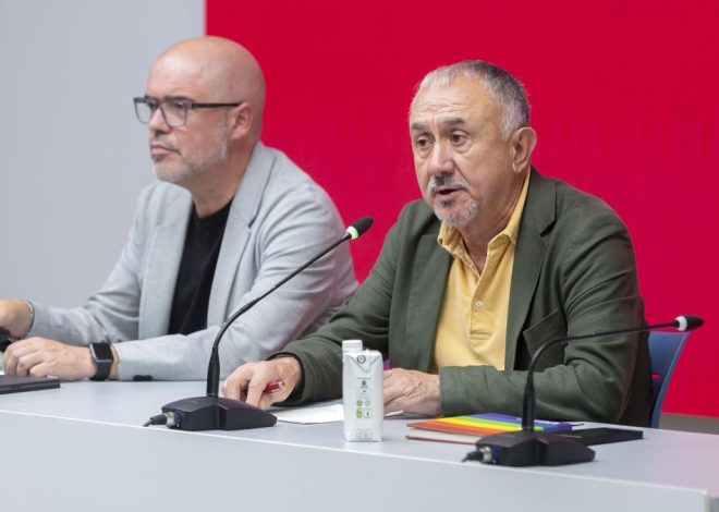 La propuesta sindical de subida de salarios: un 4% los próximos tres años y los más bajos hasta un 7%