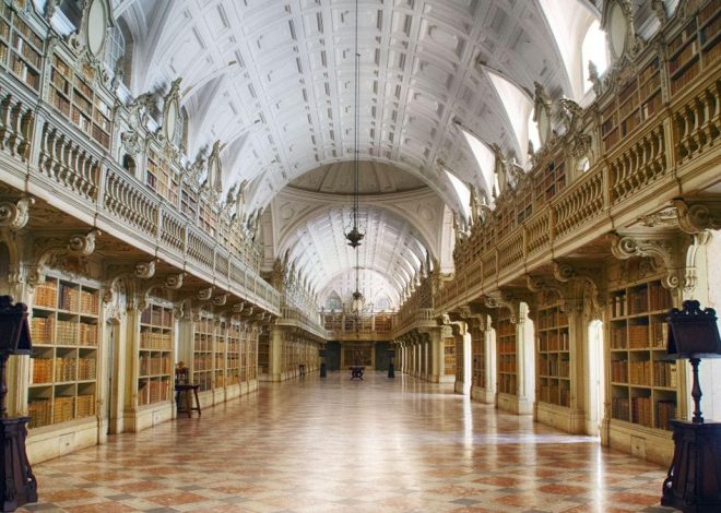 La magia de la biblioteca de Portugal con más de 40.000 metros cuadrados, recién restaurada y abierta de nuevo al público