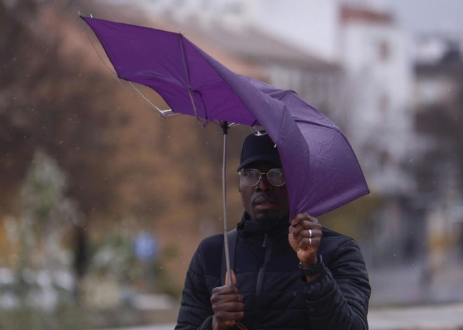 Madrid en aviso amarillo por la borrasca Joseph: nieve y viento muy fuerte este miércoles