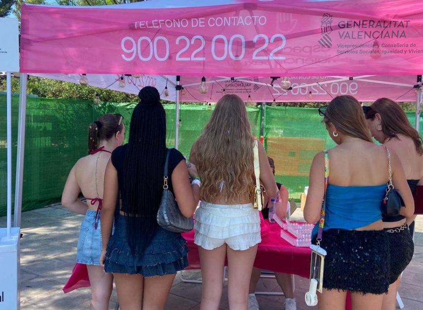 El Gobierno de Pérez Llorca desoye a Vox y saca a licitación por 200.000 euros los puntos violetas en 13 festivales de música