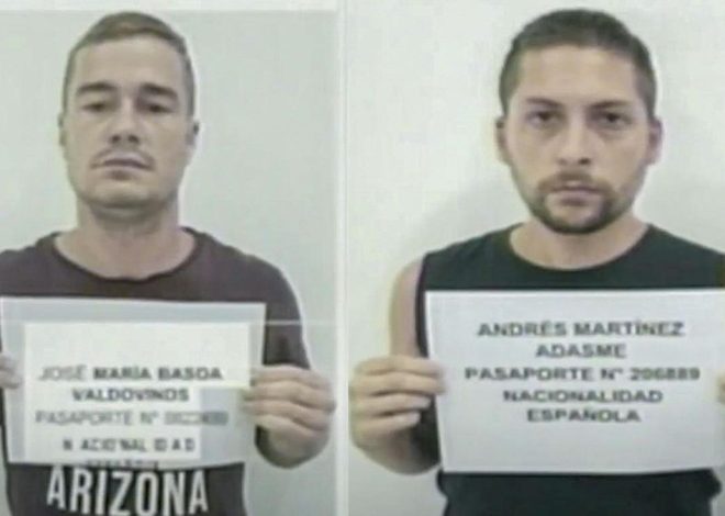 Estos son los cinco presos españoles liberados por Venezuela